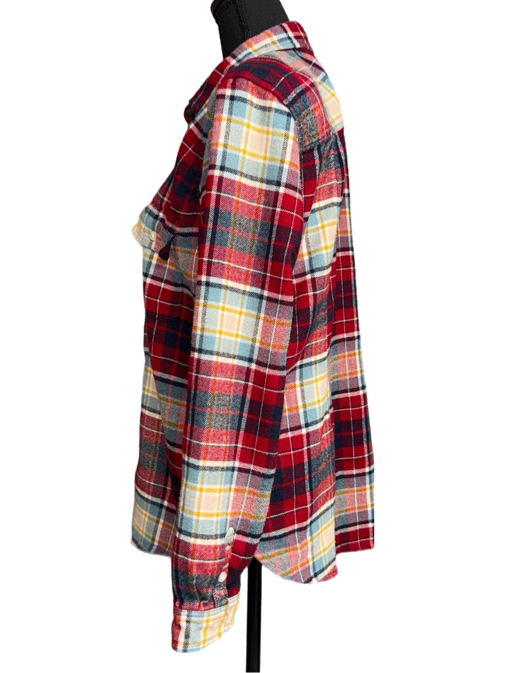 American Eagle - Amazingly Soft Plaid Flannel Shirt - Slim Fit‎ - Size XL - Picture 3 of 9
